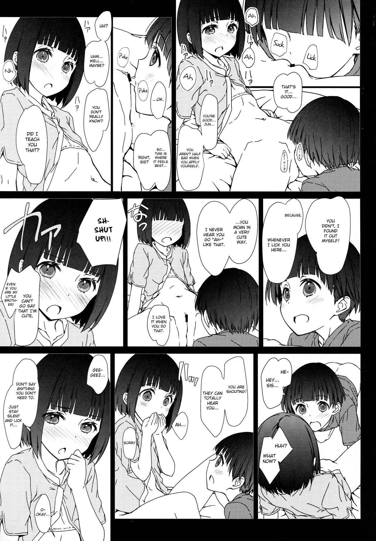 (COMITIA120) [Super Flat Lolinitron (Focke Wolf)] Onee-chan to Boku to | My big sister and me [English] [ATF]