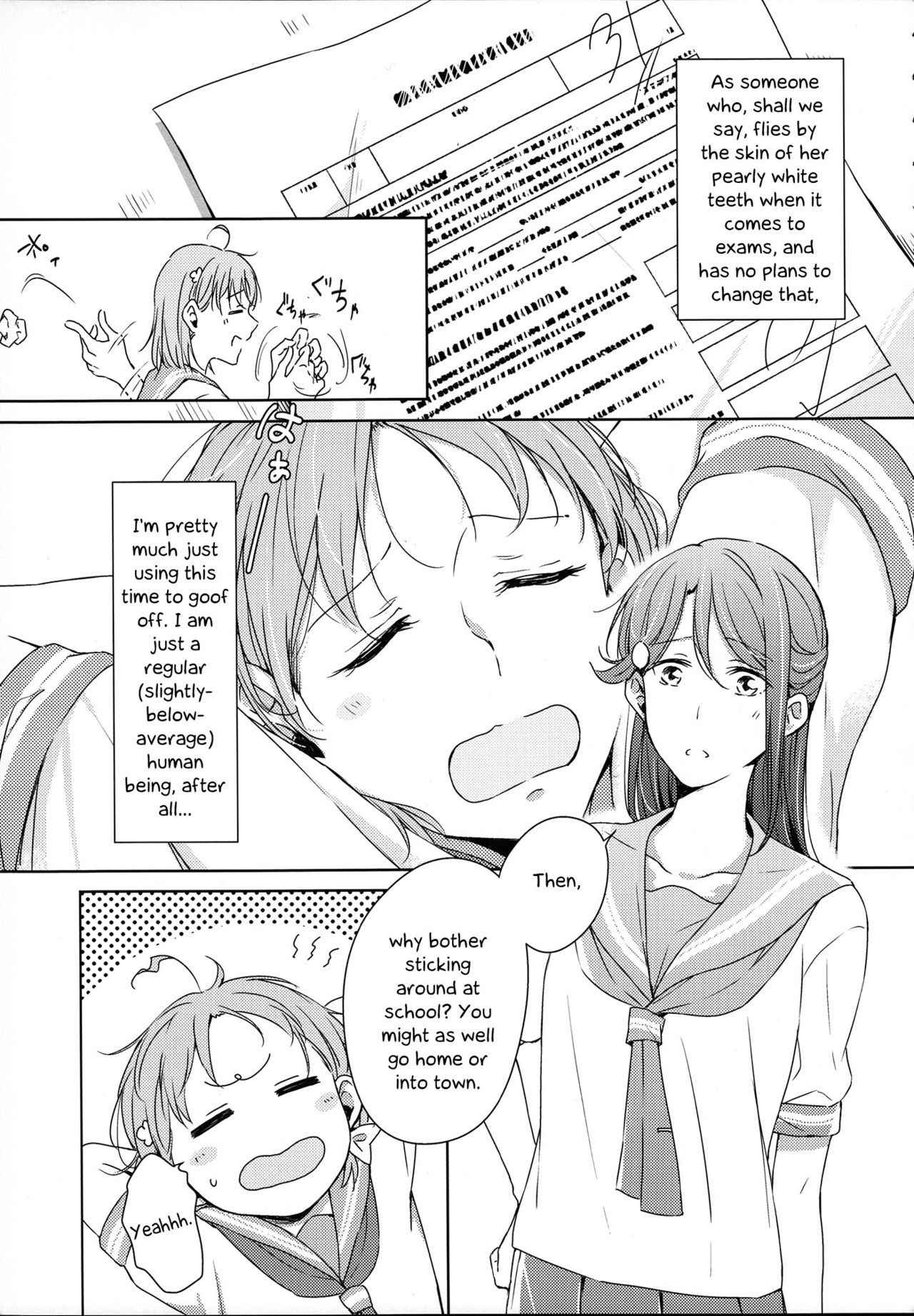 (Bokura no Love Live! 16) [Kougi no Mikanbatake (KOUGI)] Total Riko Addiction (Love Live! Sunshine) [English]