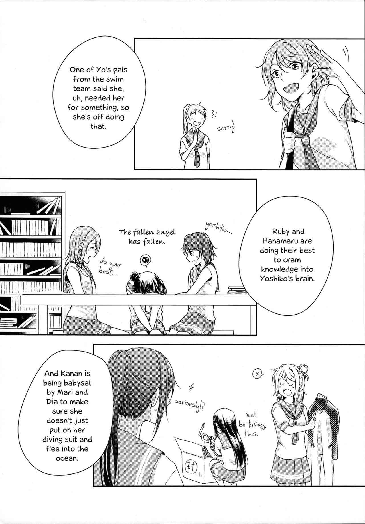 (Bokura no Love Live! 16) [Kougi no Mikanbatake (KOUGI)] Total Riko Addiction (Love Live! Sunshine) [English]