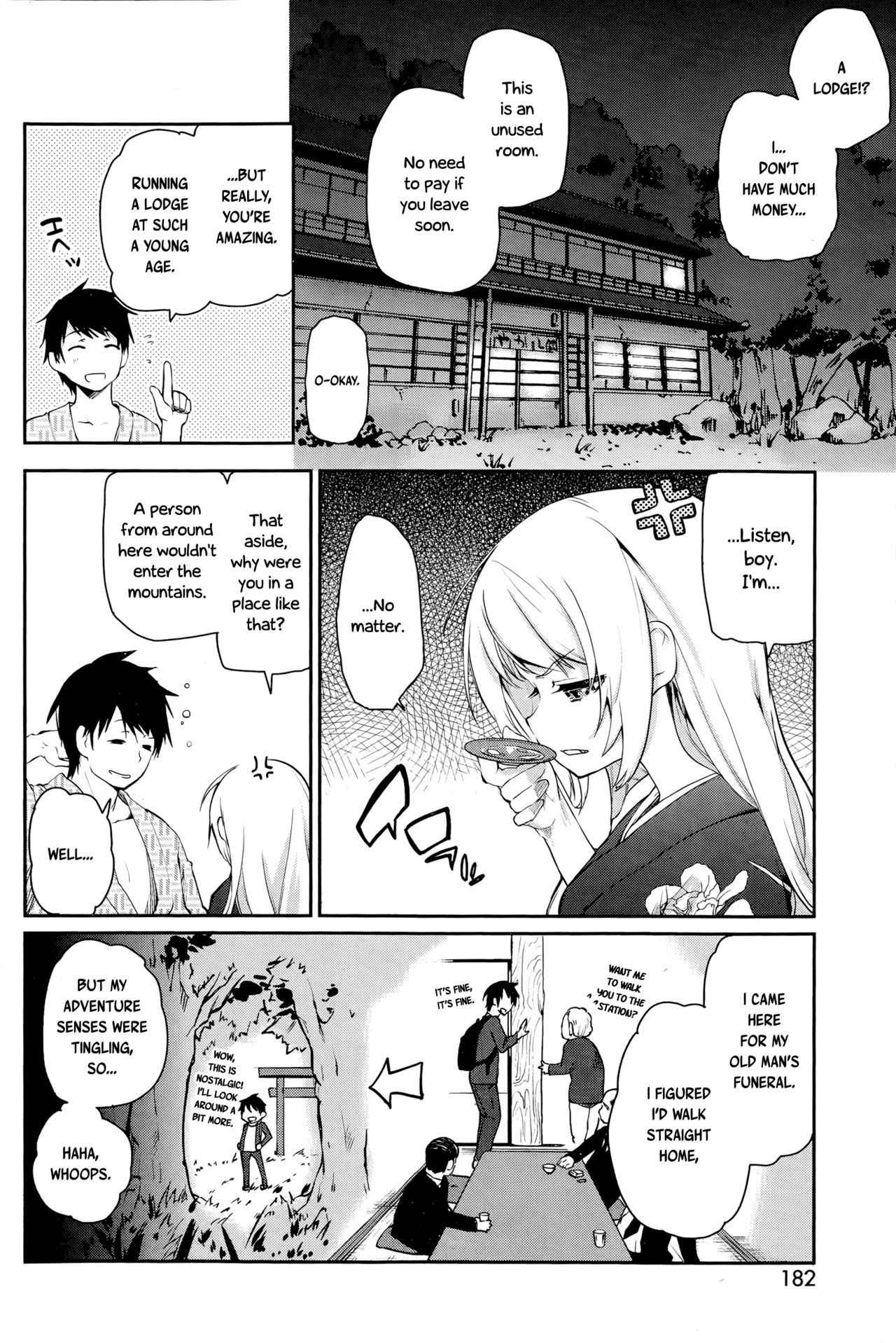 [Azuma Sawayoshi] Ayakashi-kan e Youkoso! Ch. 1 (COMIC HOTMiLK 2014-11) [English]