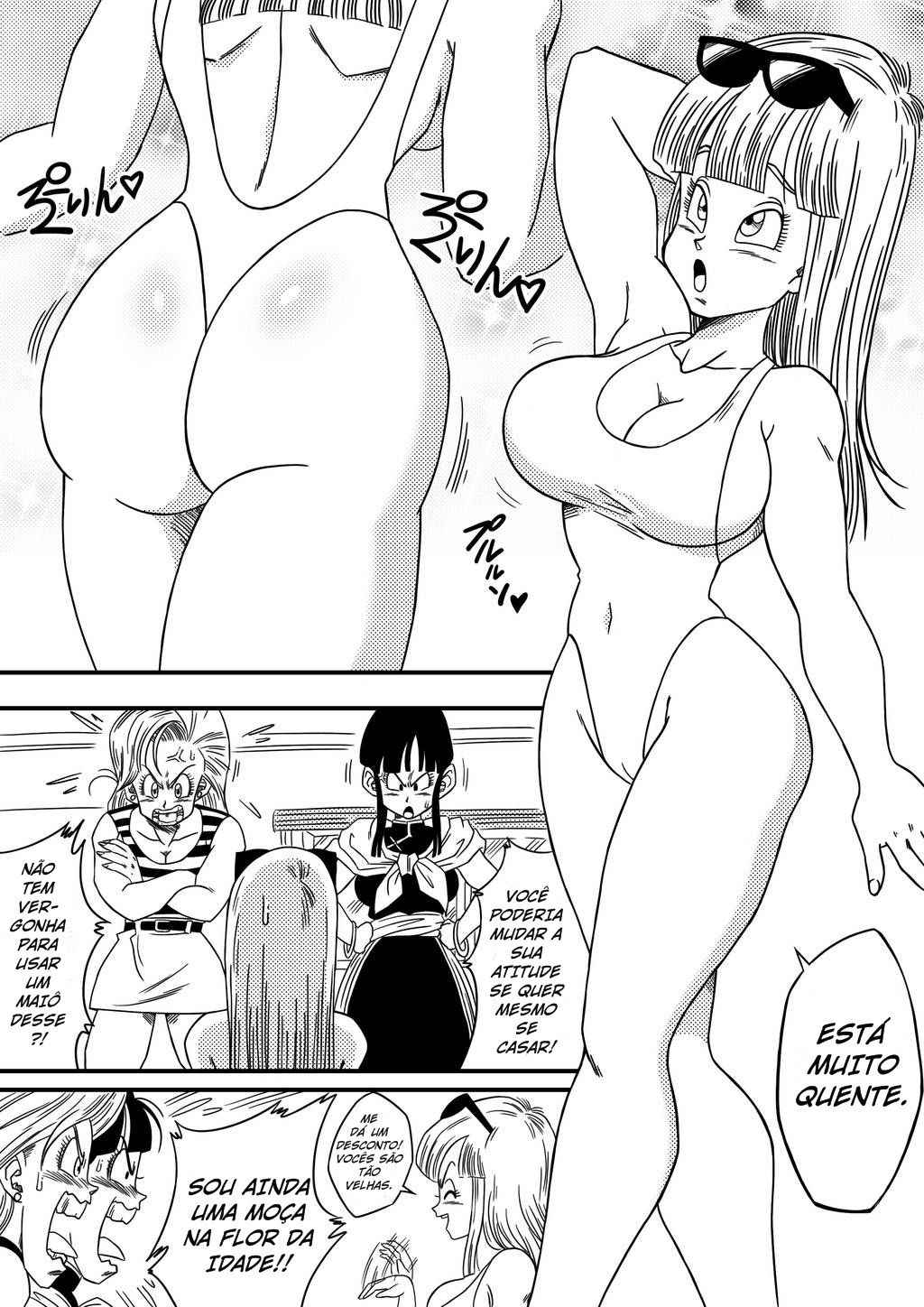 [Yamamoto] BITCH GIRLFRIEND (Dragon Ball Z) [Portuguese-BR] [Hentai Season]