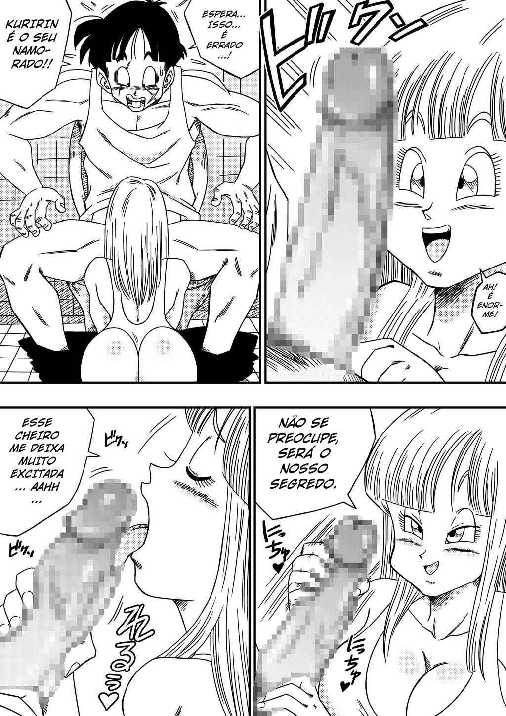 [Yamamoto] BITCH GIRLFRIEND (Dragon Ball Z) [Portuguese-BR] [Hentai Season]