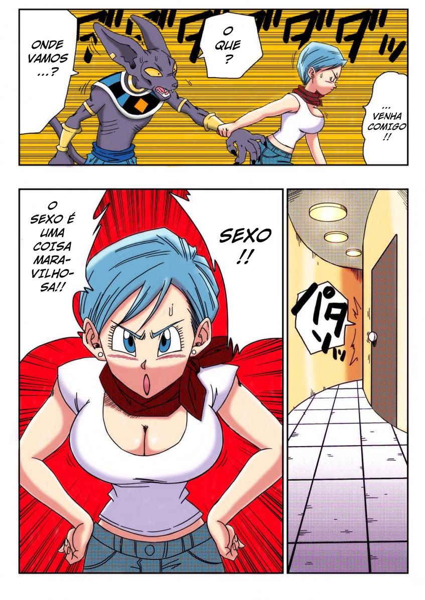 [Yamamoto] Bulma ga Chikyuu o Sukuu! (Dragon Ball Super) [Portuguese-BR] [Hentai Season] [Colorized]