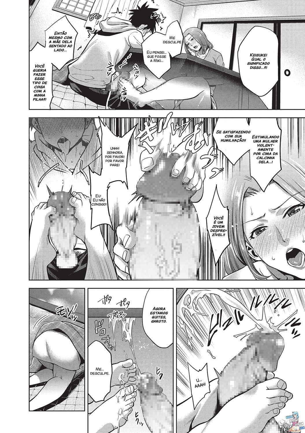 [Natsu no Oyatsu] Kinga Shinnen | A New Year's Taboo (COMIC Masyo 2017-04) [Portuguese-BR] [Hentai Season] [Digital]