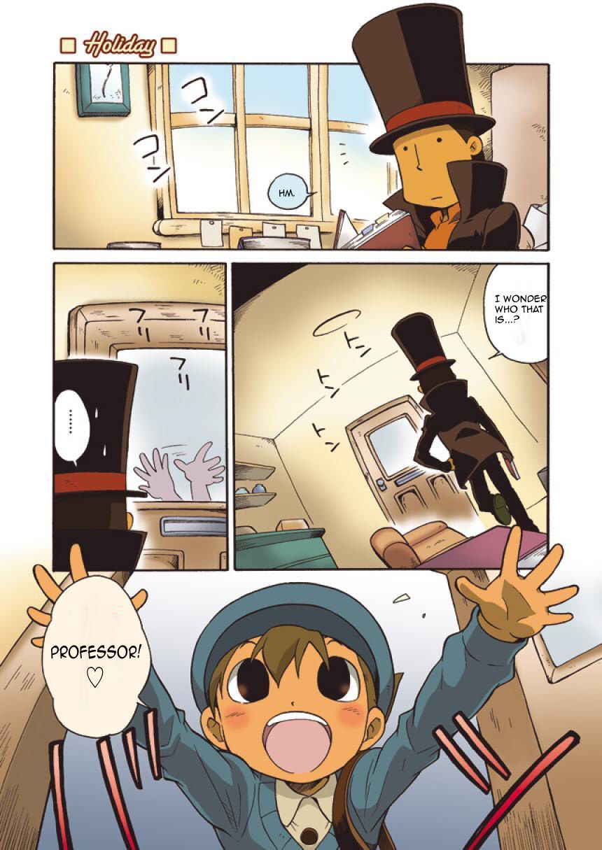 (C74) [M Kichibeya (Uchida Junta)] Luke to Meisou suru Otona (Professor Layton) full version [English]