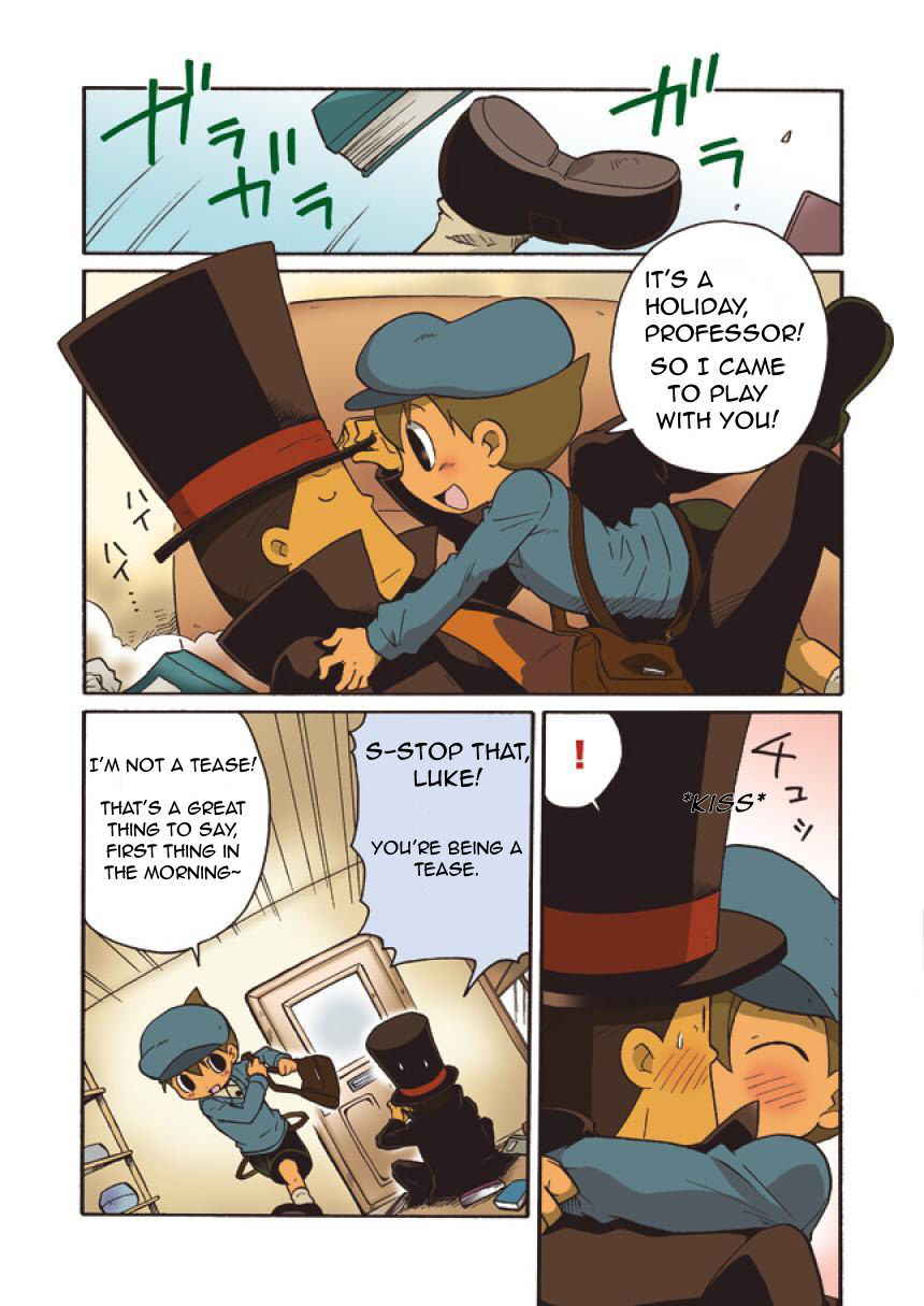 (C74) [M Kichibeya (Uchida Junta)] Luke to Meisou suru Otona (Professor Layton) full version [English]