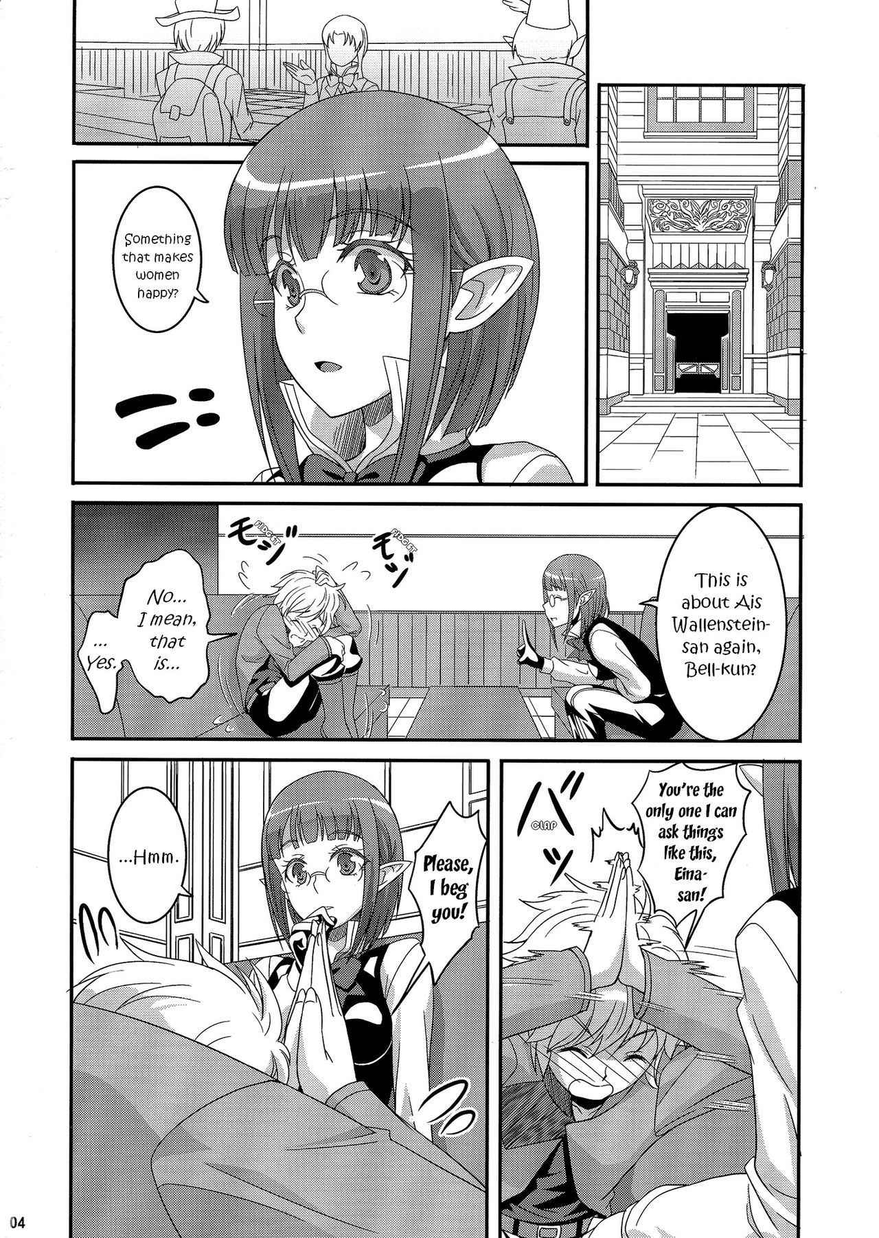 (COMITIA112) [A-Lucky Murashige no Ran (A-Lucky Murashige)] Special Lesson (Dungeon ni Deai o Motomeru no wa Machigatteiru Darou ka) [English] [EHCOVE]