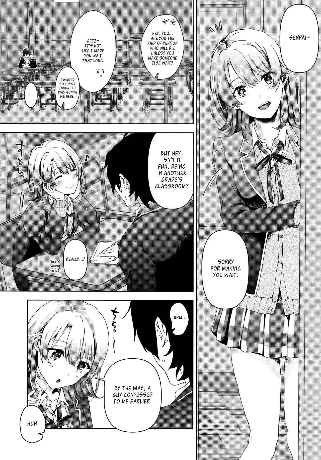 (C92) [Shirojia (Shirono Jia)] Yahari Ore wa Isshiki Iroha no Shoujou de Odoritsuzukeru. | Isshiki Iroha continues to manipulate me, as I expected. (Yahari Ore no Seishun Love Come wa Machigatteiru.) [English] [lHenTie]