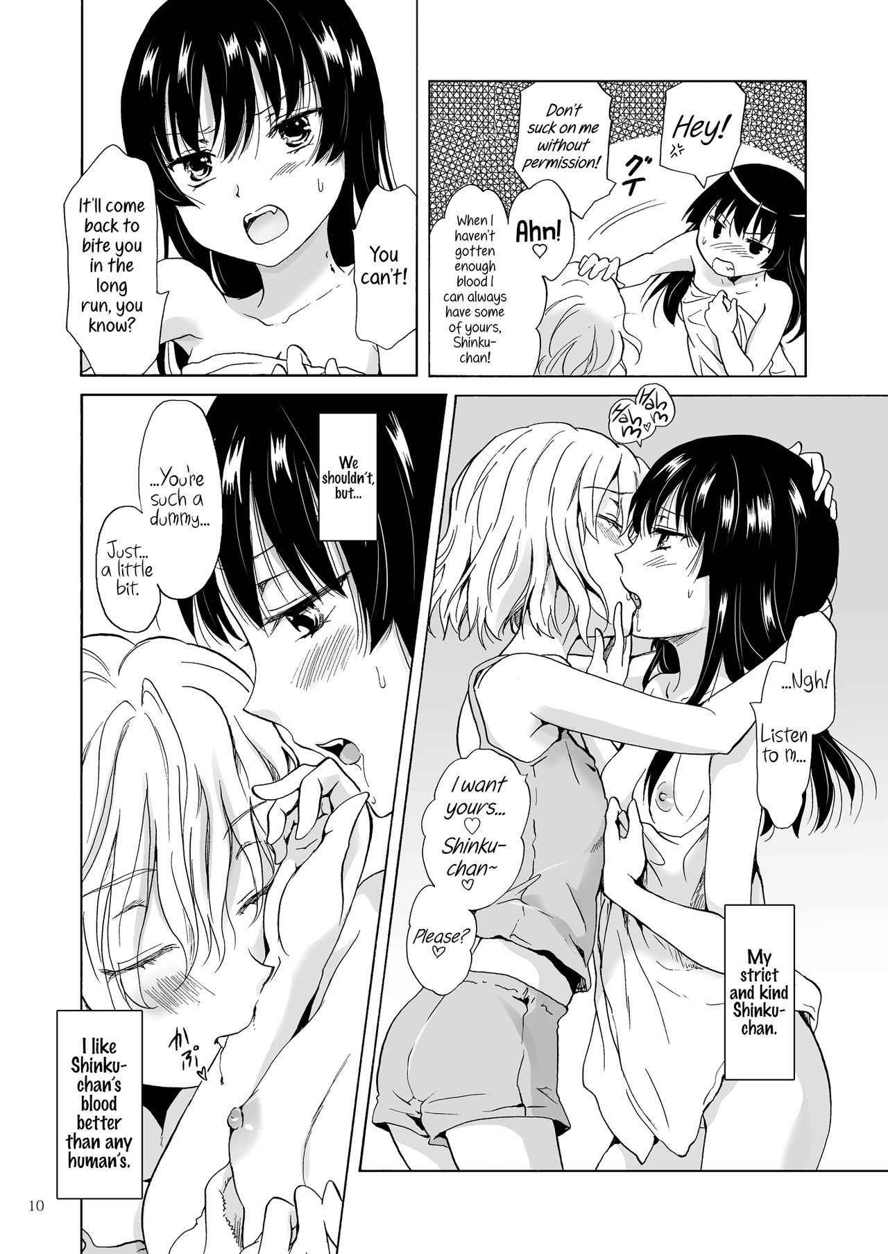 [peachpulsar (Mira)] Kiss Me! Vampire Girls -Punishing a Junior- [English] {Hennojin} [Digital]