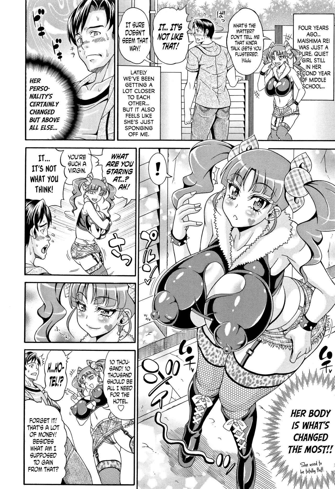 [Andou Hiroyuki] Pakopako Bitch ~Megamori! Mashimashi! Dosukebe Niku~ Ch.3, 7 [English]