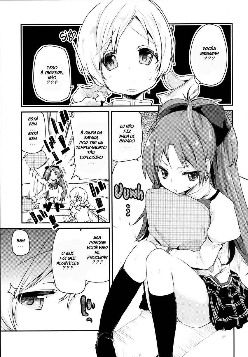 [A・L・L (Azuma Sawayoshi)] Sakura-san ga Tottemo Kawaii Kara | Because Sakura-san is so Cute (Puella Magi Madoka Magica) [Portuguese-BR] [LIANEF] [Digital]