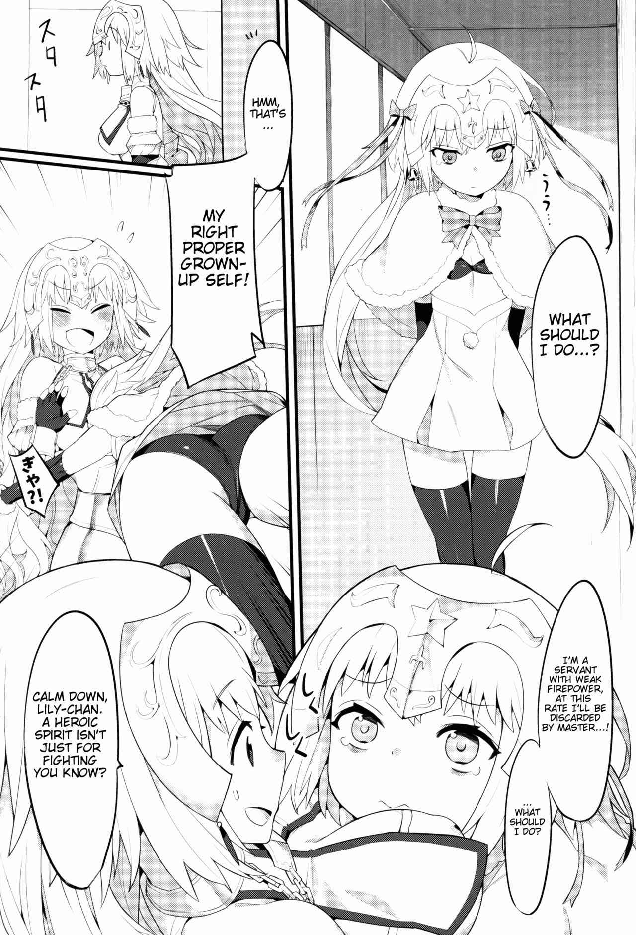 (C92) [Tuzi Laoda (Henrybird9)] Lily to Jeanne, Docchi ga Ace (Fate/Grand Order) [English]