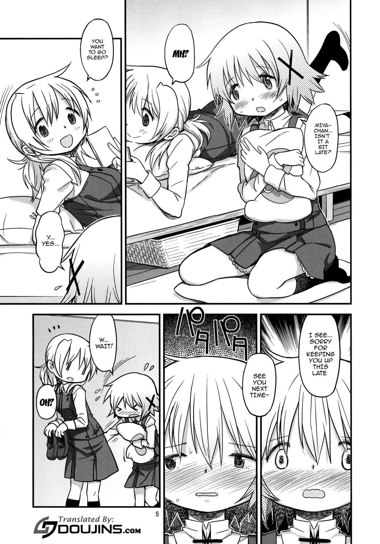 (Futaket 12) [GADGET (A-10)] Futanari Sketch 3 (Hidamari Sketch) [English] {doujins.com}