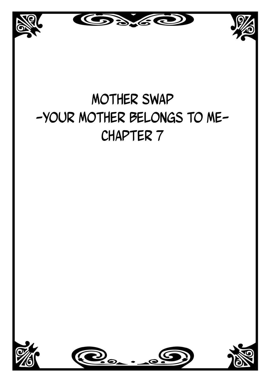 [Kiryuu Reihou] Hahaoya Swap - Omae no Kaa-chan Ore no Mono 4 | Mother Swap - Your Mother Belongs to Me 4 [English] [Zero Translations]