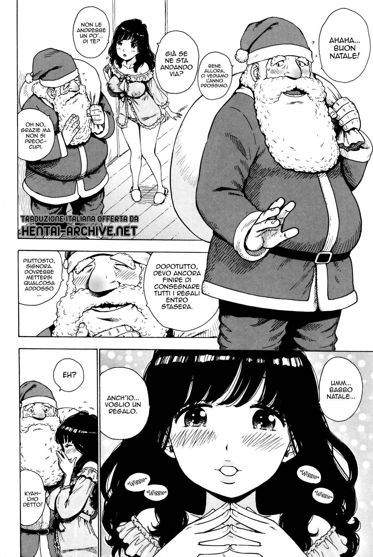 [Karma Tatsurou] Santa Jouji | La vicenda di Babbo Natale (Fushidara Biyori) [Italian] {hentai-archive.net}