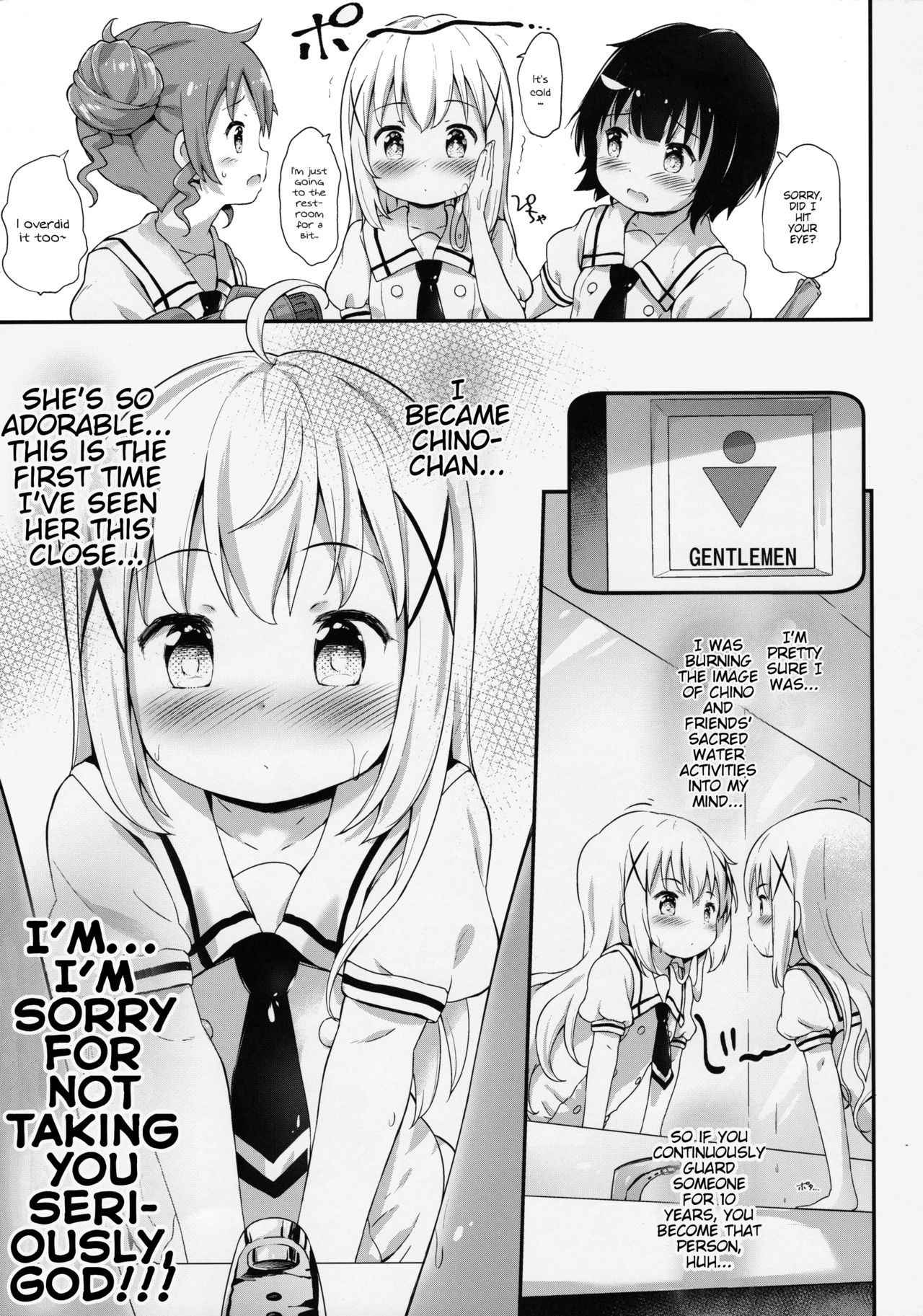 (C92) [Argyle check, Wanton Land Kumiai (Komamemaru)] Toro Musume 13 Chino-chan Hajimemashita!! (Gochuumon wa Usagi desu ka?) [English] [BlindEye]