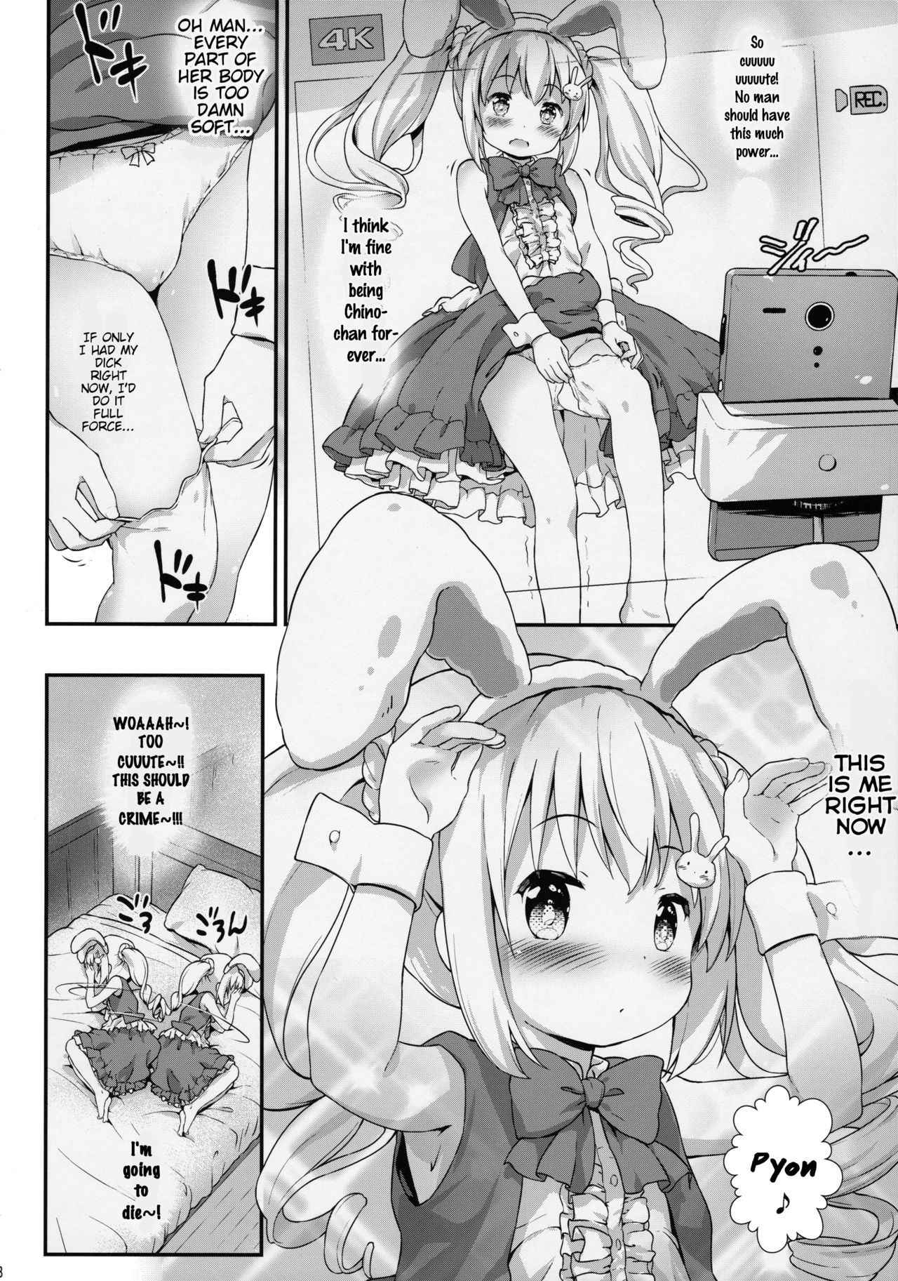 (C92) [Argyle check, Wanton Land Kumiai (Komamemaru)] Toro Musume 13 Chino-chan Hajimemashita!! (Gochuumon wa Usagi desu ka?) [English] [BlindEye]